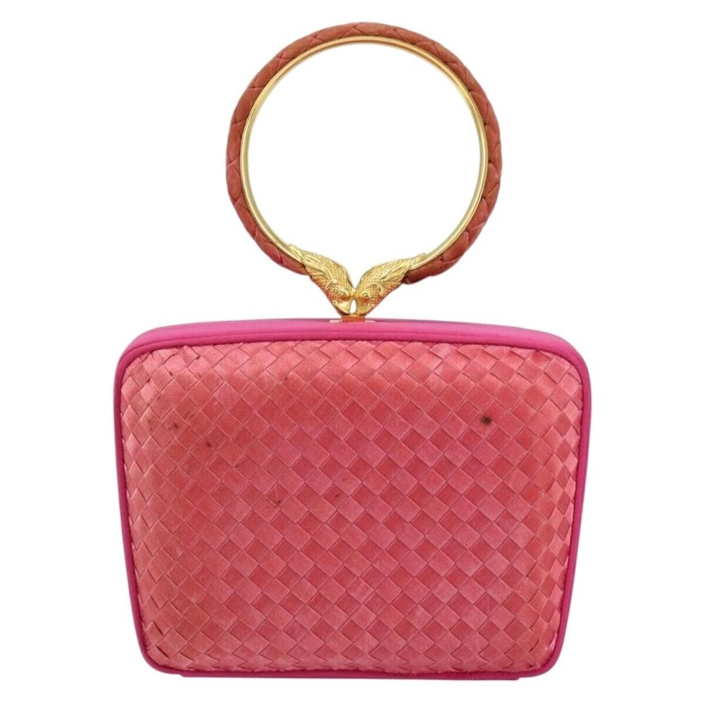 Bottega Veneta Intrecciato Clutch Satin